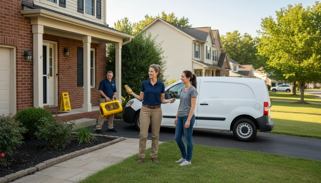 Water restoration image for Fire And Smoke Damage Restoration in Badger, MN